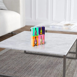 Acrylblock - Champagner collection