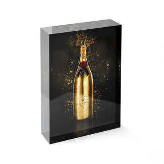 Acrylblock - Golden pearl I