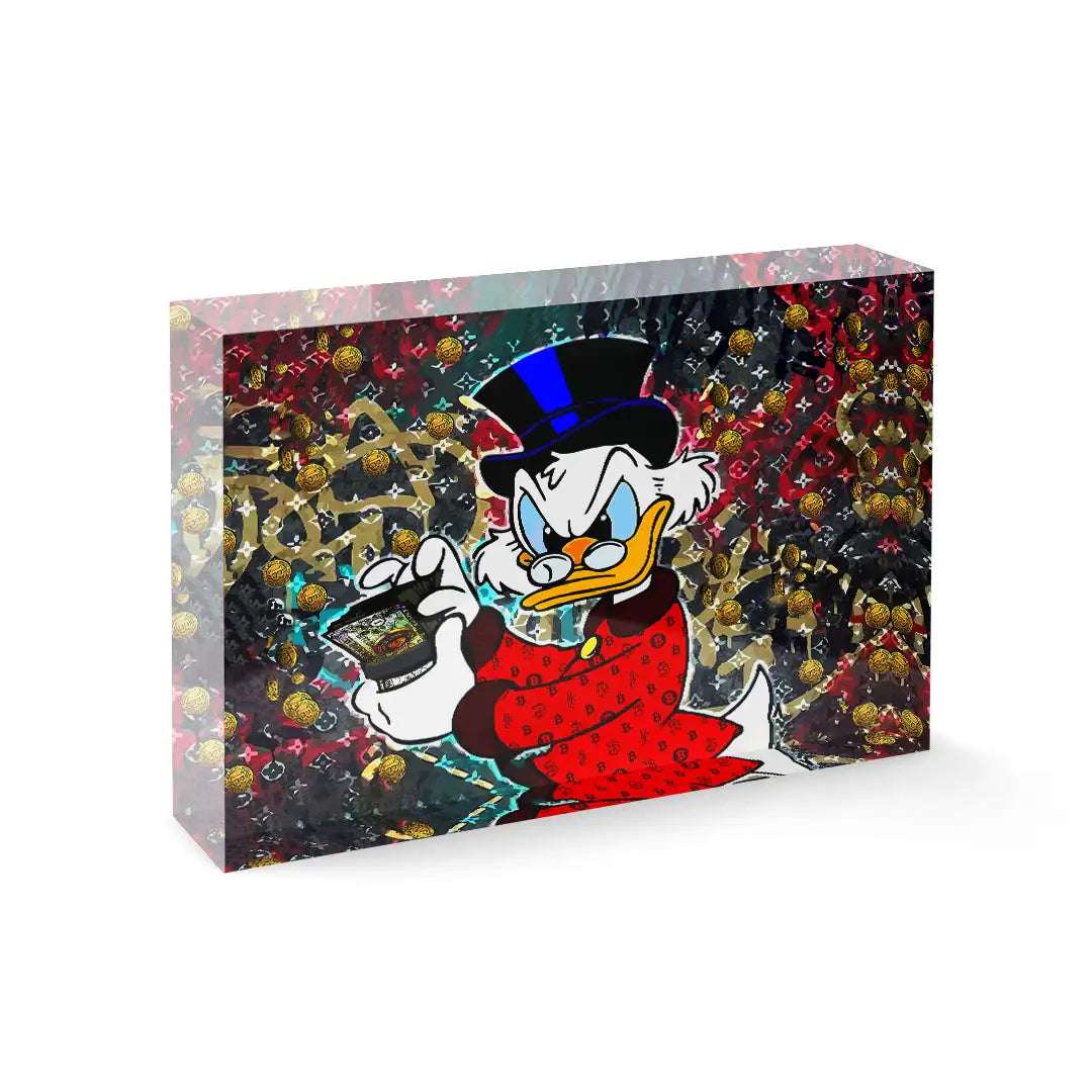 Acrylic block | Bitcoin Art | Exclusively at ArtMind