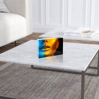 Acrylic Block - Shining Face