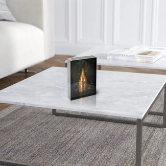 Acrylic block - Golden pearl II