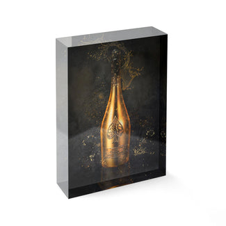 Acrylic block - Golden pearl II