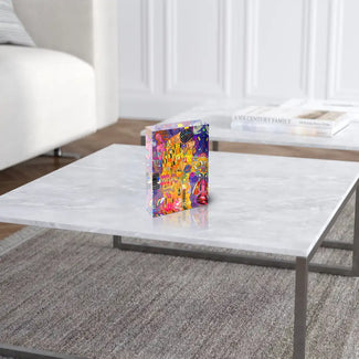 Acrylblock - Klimt Kiss