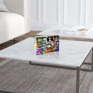 Acrylblock - Stupid people