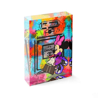 Acrylblock - Shopping Love