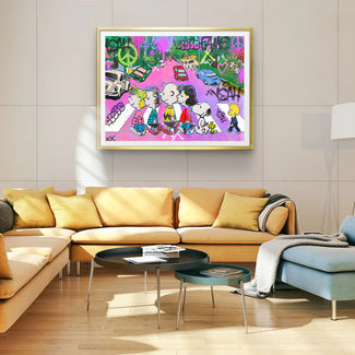 Family Walk - Galerieabzug