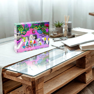 Acrylblock - Family Walk