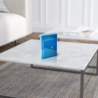 Acrylblock - Blue infinity