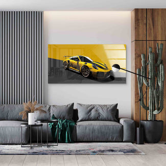 Porsche GT2 RS - Yellow