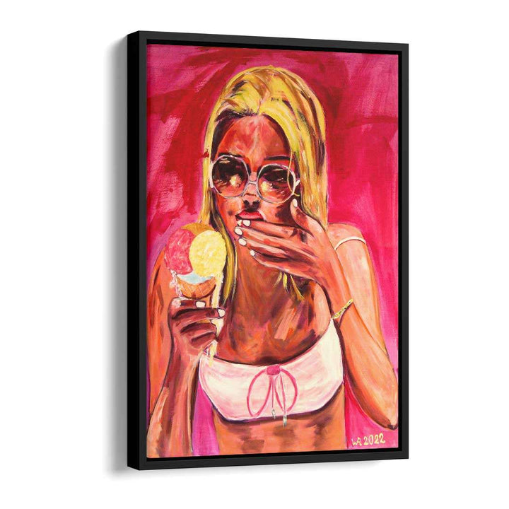 Frambozenijs voor het ontbijt 