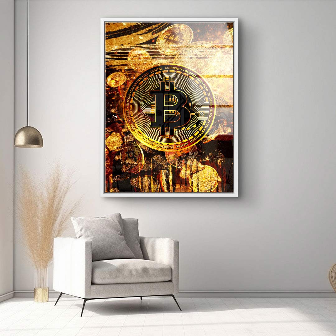 Bitcoin - Goldbarren