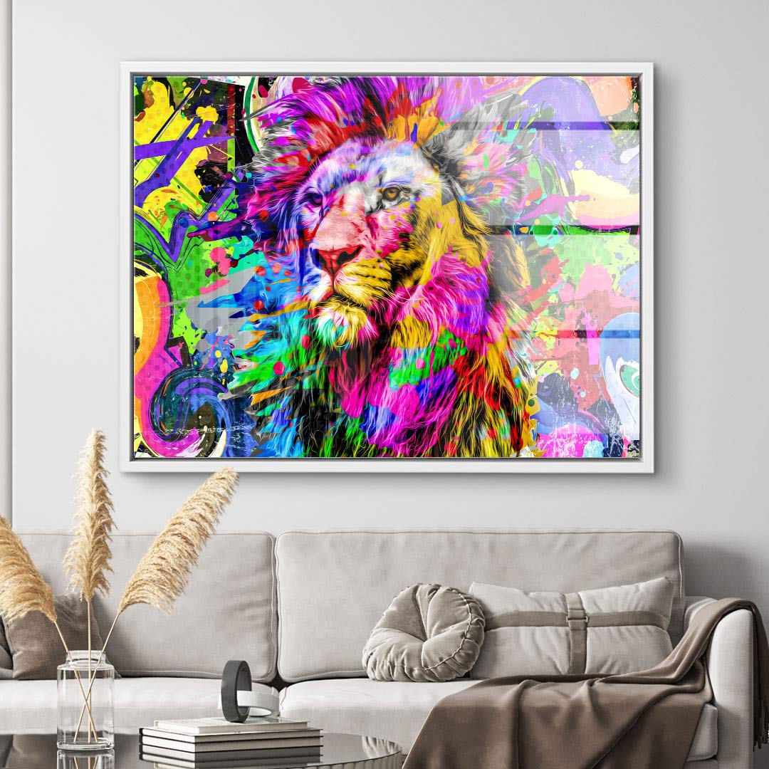 Colorful Lion King