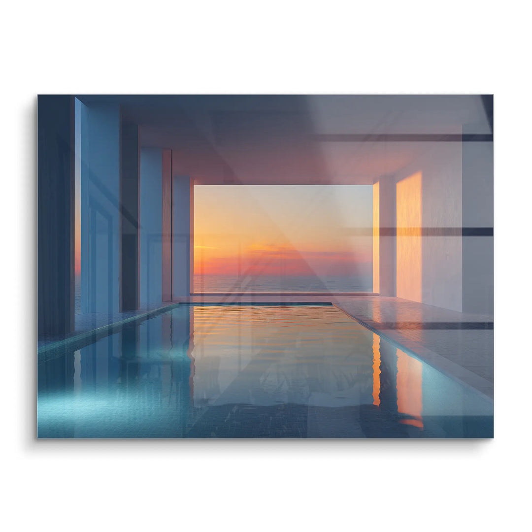 Sunbeams in the forest 