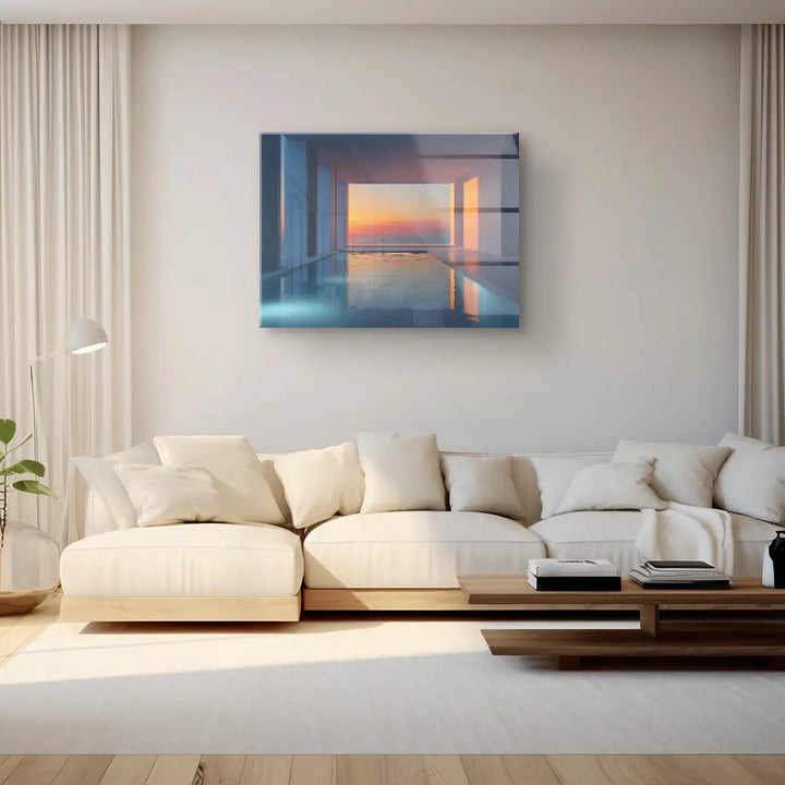 Sunbeams in the forest 