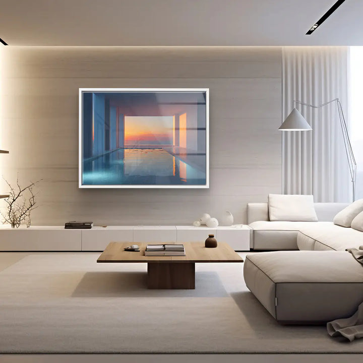 Sunbeams in the forest 