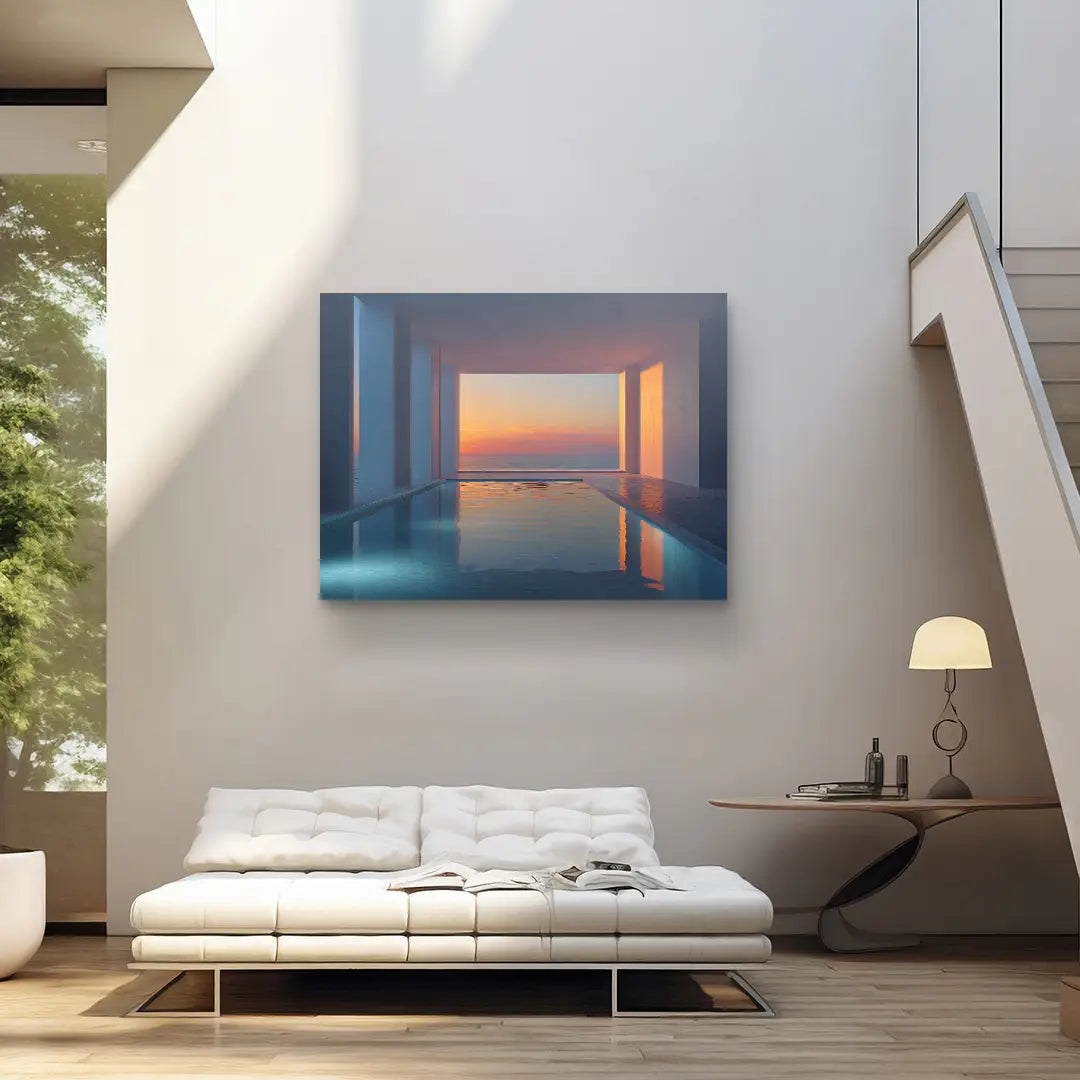 Sunbeams in the forest 