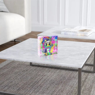 Acrylblock - Angry Duck