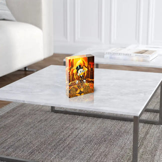 Acrylblock - Gold Rush