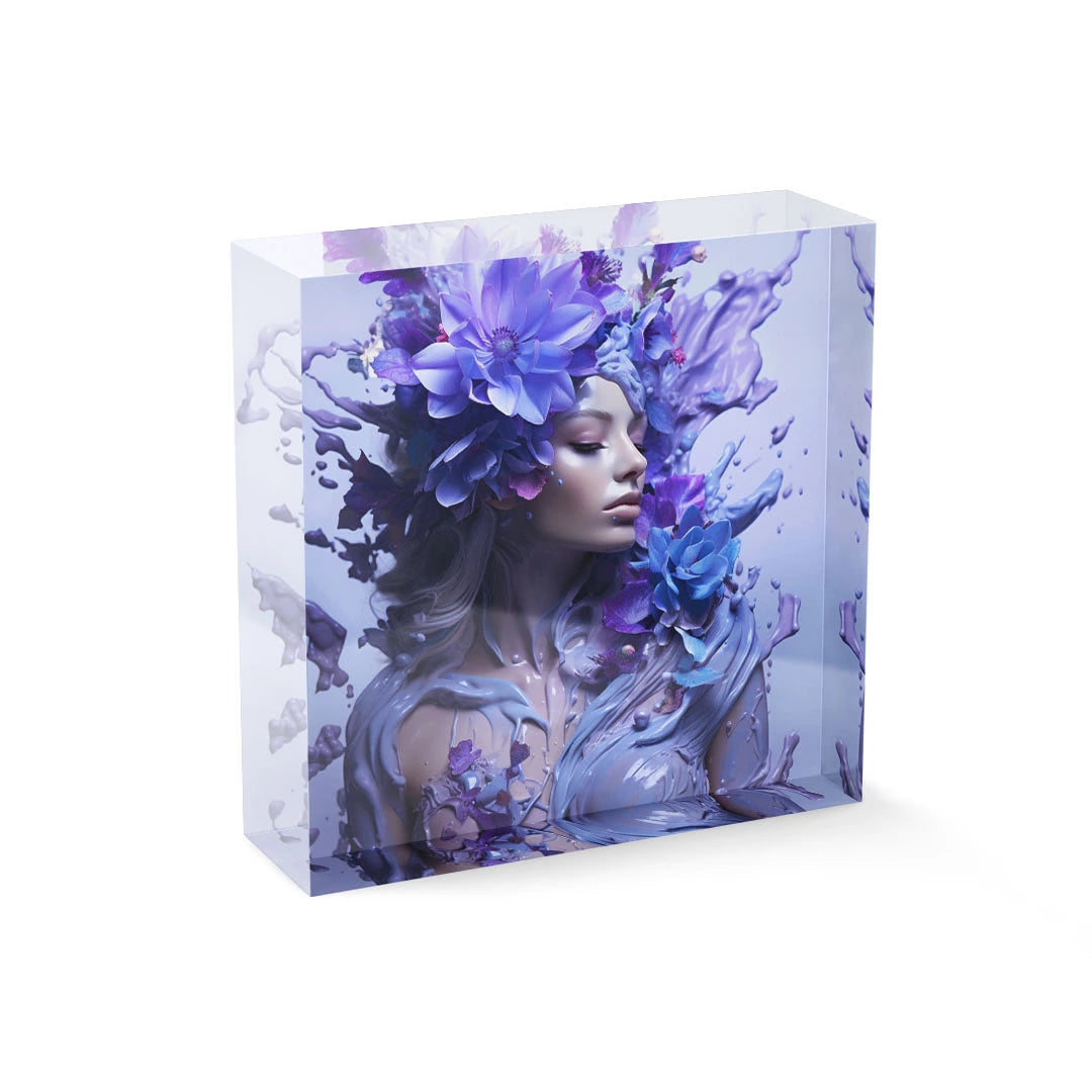 Acrylblock - Lavendel
