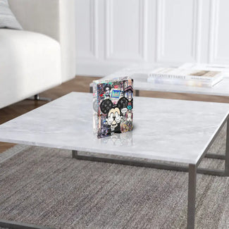 Acrylblock - More Love - Less Hate