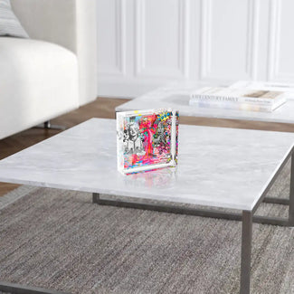 Acrylblock - King of Art