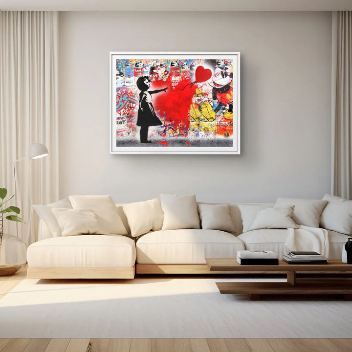 Flying Love - Galerieabzug