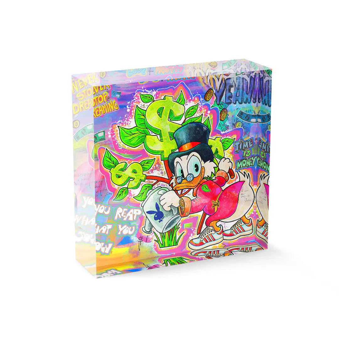 Acrylblock - Money Tree Dreams