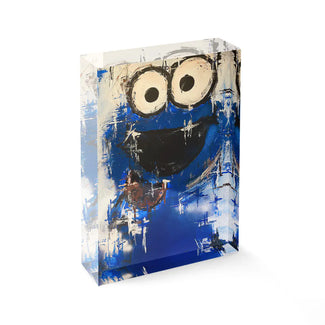 Acrylblock - Krümelmonster