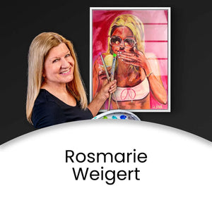 Künstlerin Rosmarie Weigert - Acrylmalerei 