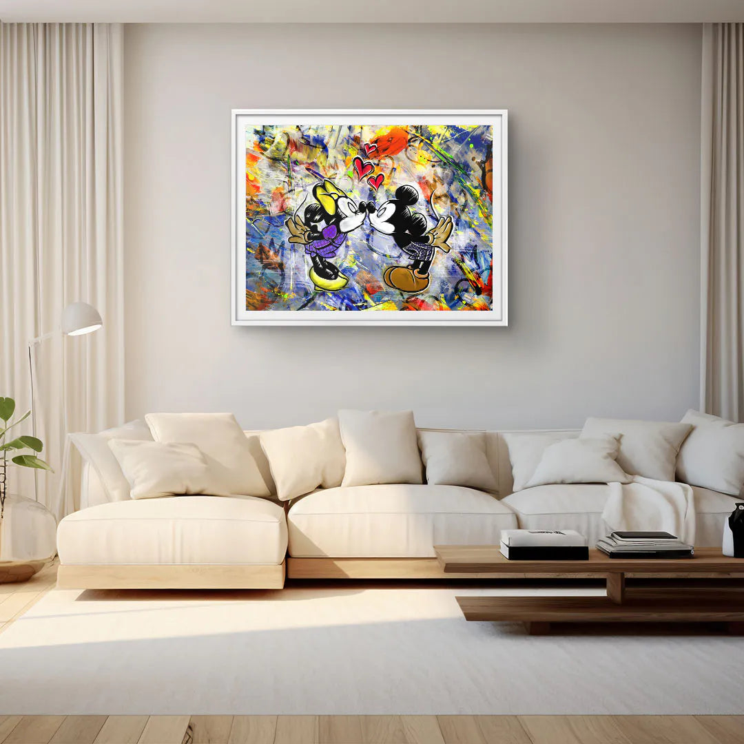 Kiss - Love - Galerieabzug