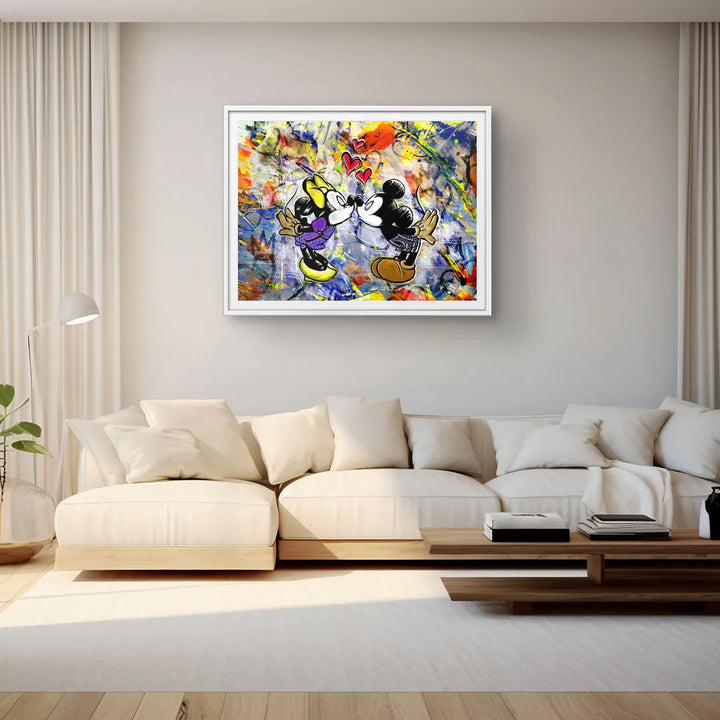 Kiss - Love - Galerieabzug