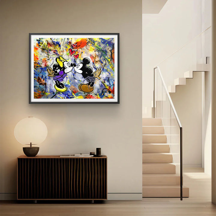 Kiss - Love - Galerieabzug