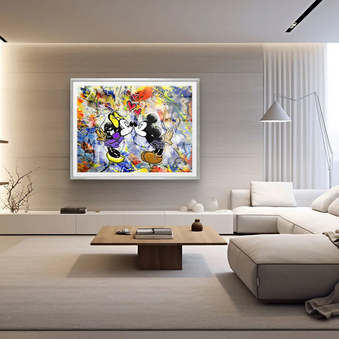 Kiss - Love - Galerieabzug