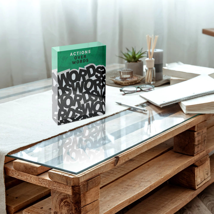 Acrylblock - Actions