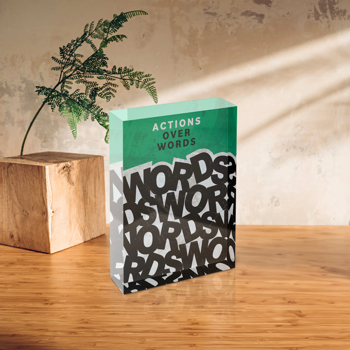 Acrylblock - Actions