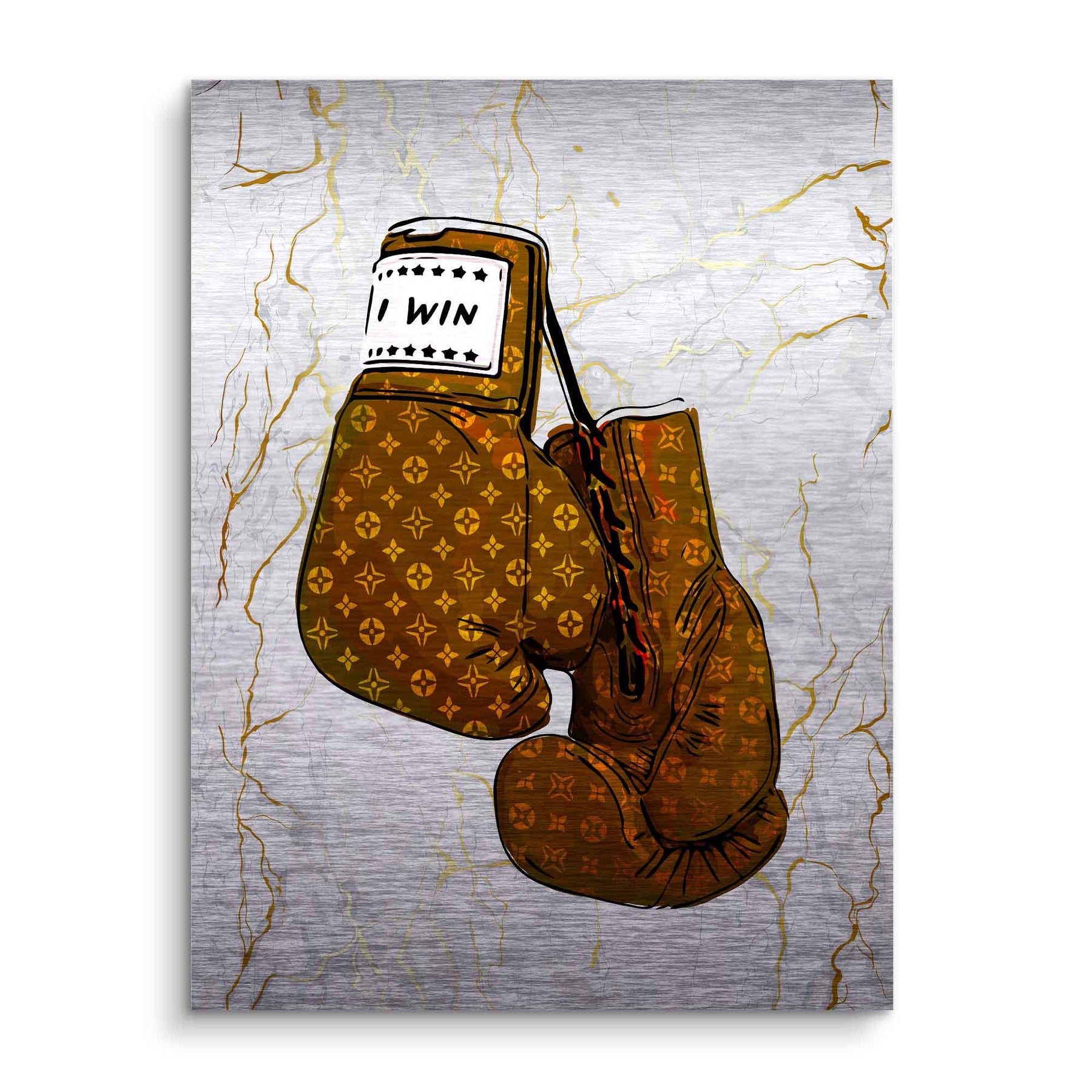 Motivationsbild - I win - Boxing - Jetzt bei ARTMIND bestellen – ArtMind