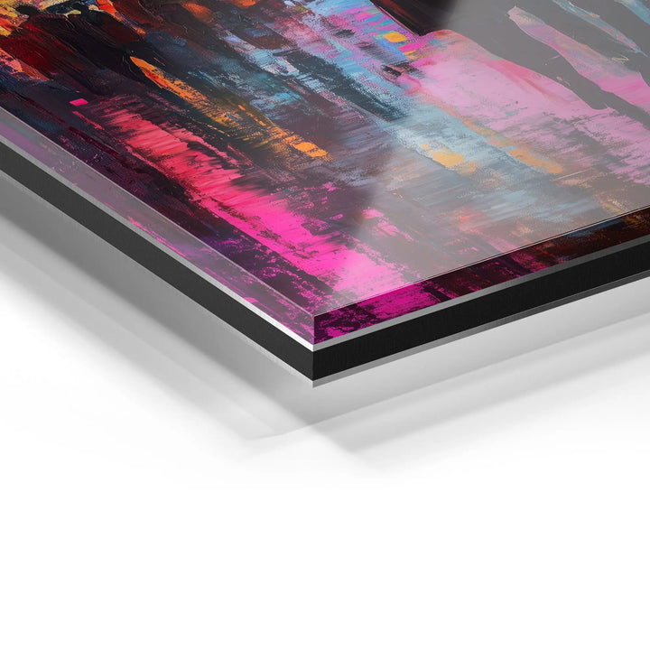 Under the red umbrella