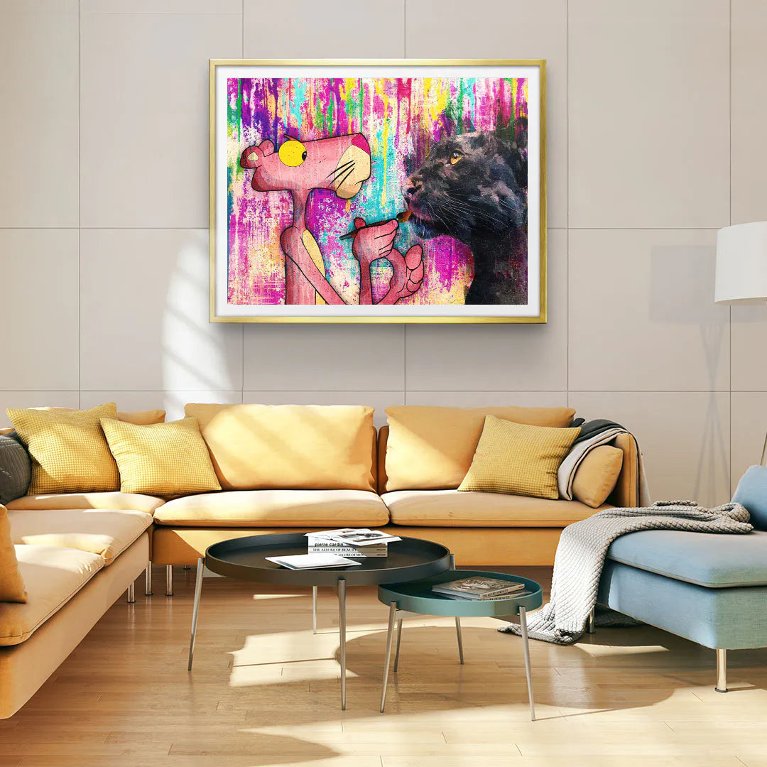 Paint Panther - Galerieabzug