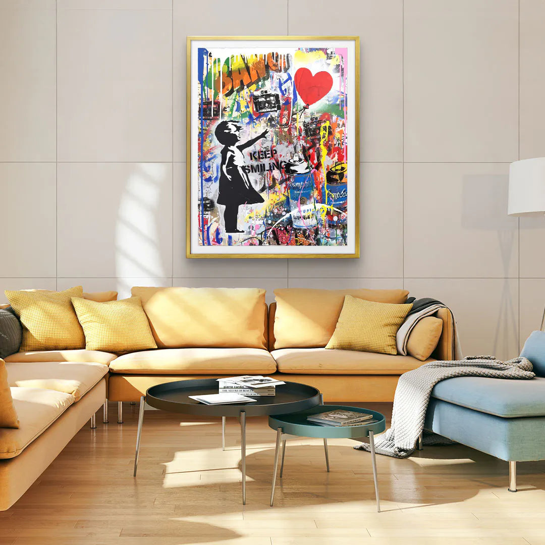 Keep smiling - Galerieabzug