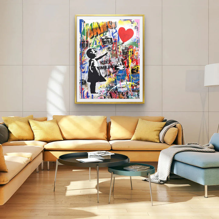 Keep smiling - Galerieabzug