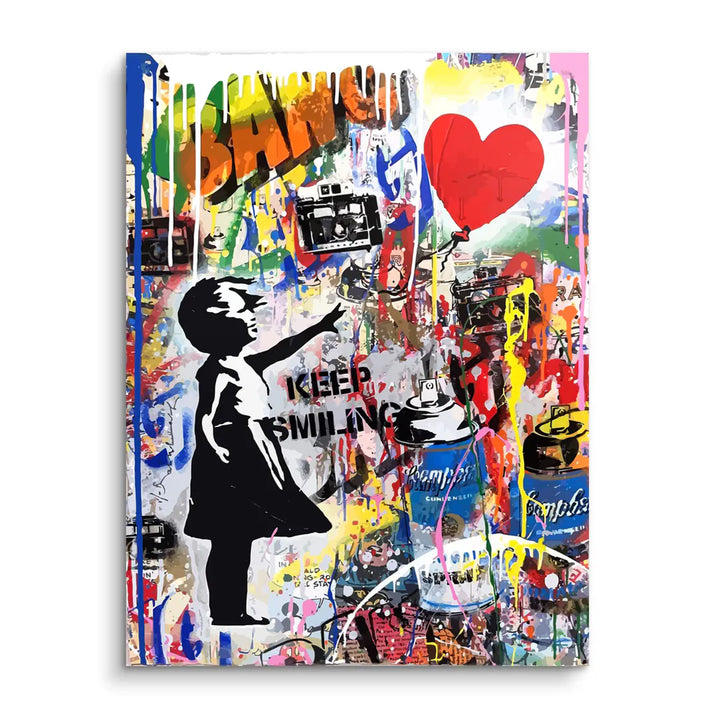 Keep smiling - Galerieabzug