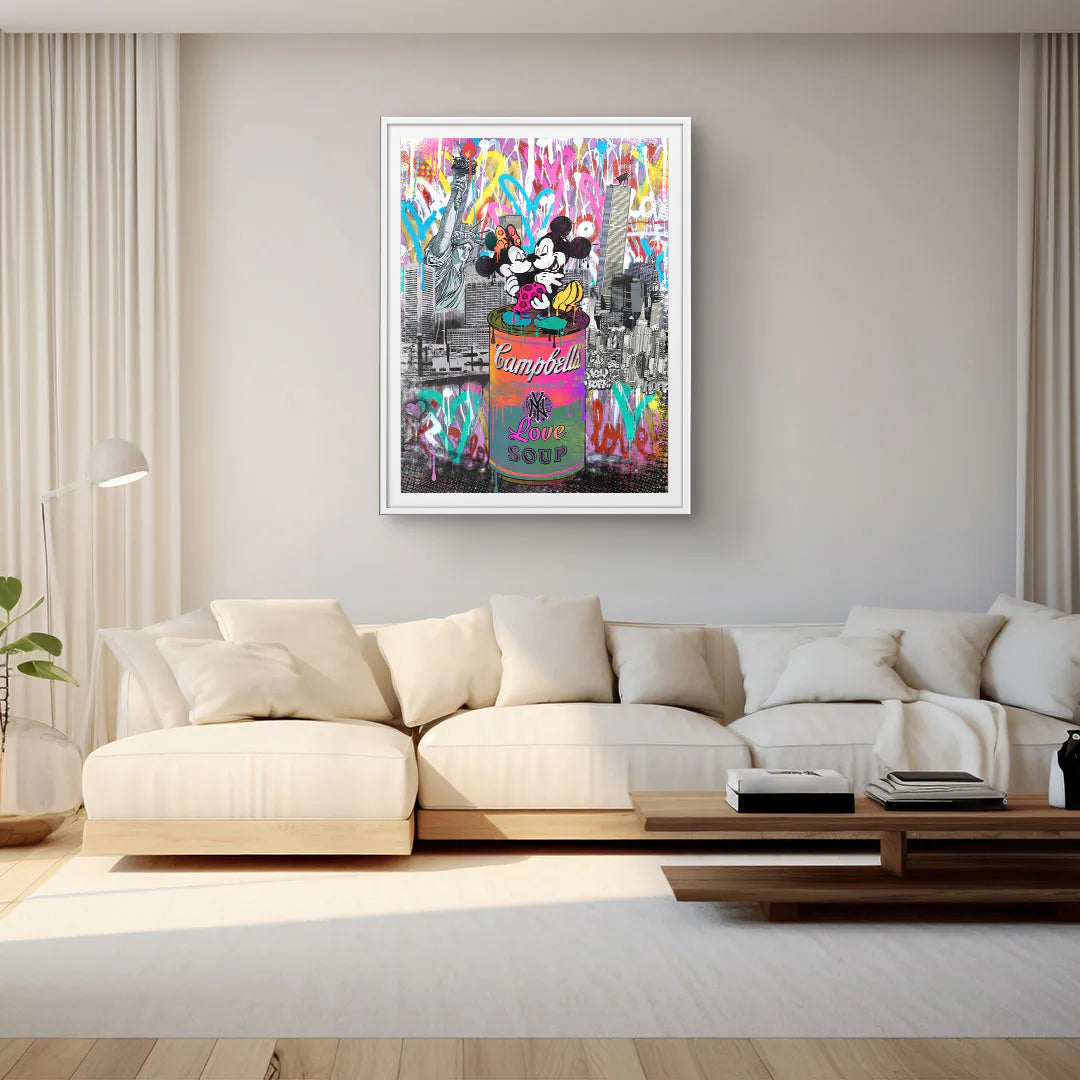 Love Soup - Galerieabzug