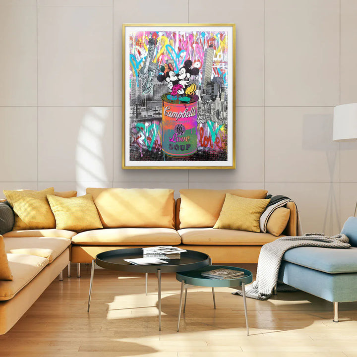 Love Soup - Galerieabzug