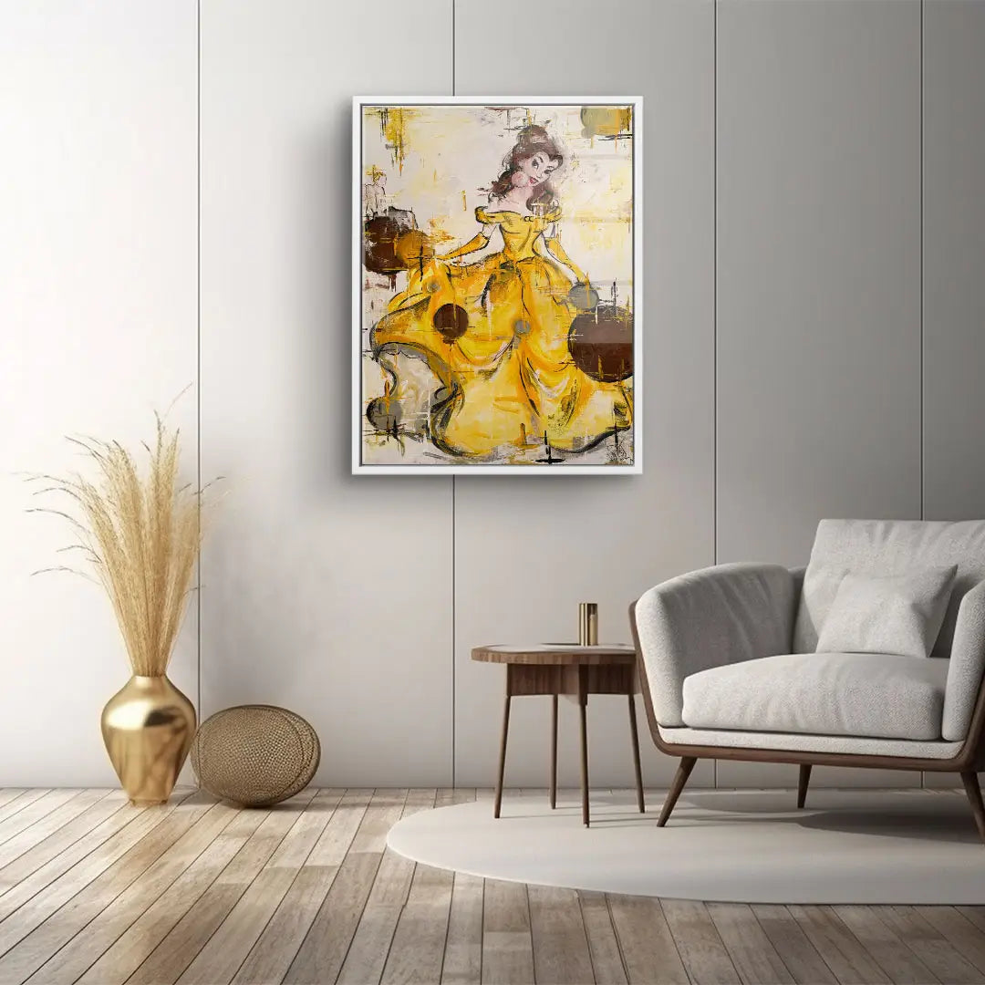 Dressed in gold