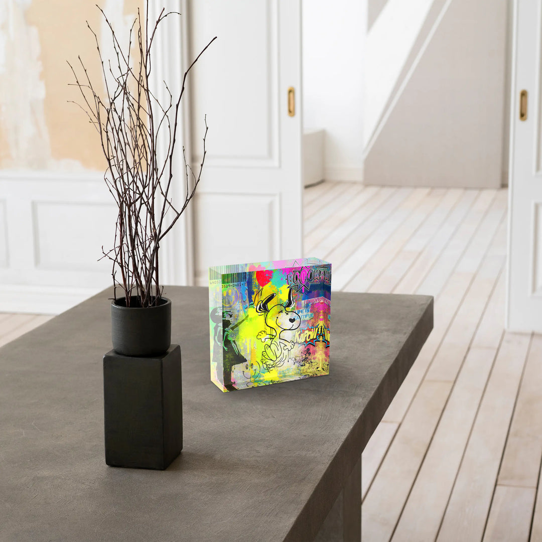 Acrylblock - Happy time