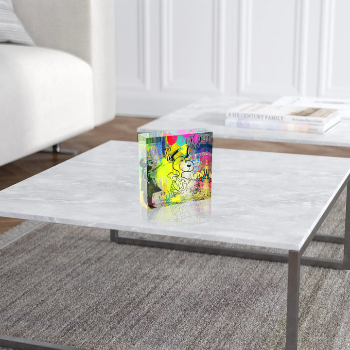 Acrylblock - Happy time