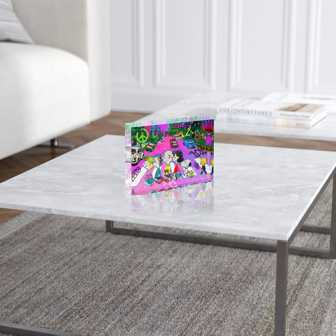 Acrylblock - Family Walk