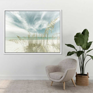 Alleine am Strand | Vintage