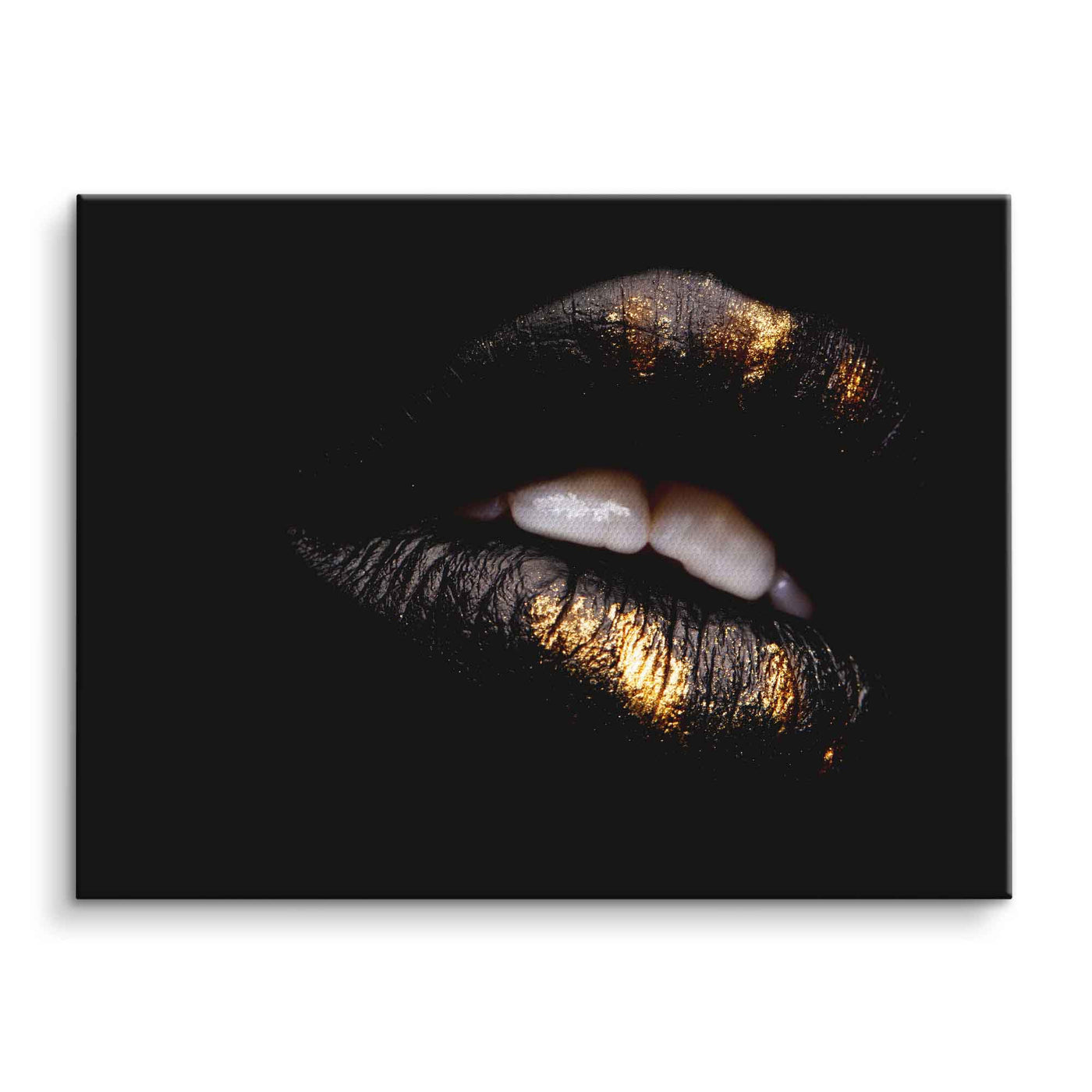 Black - Gold - Lips
