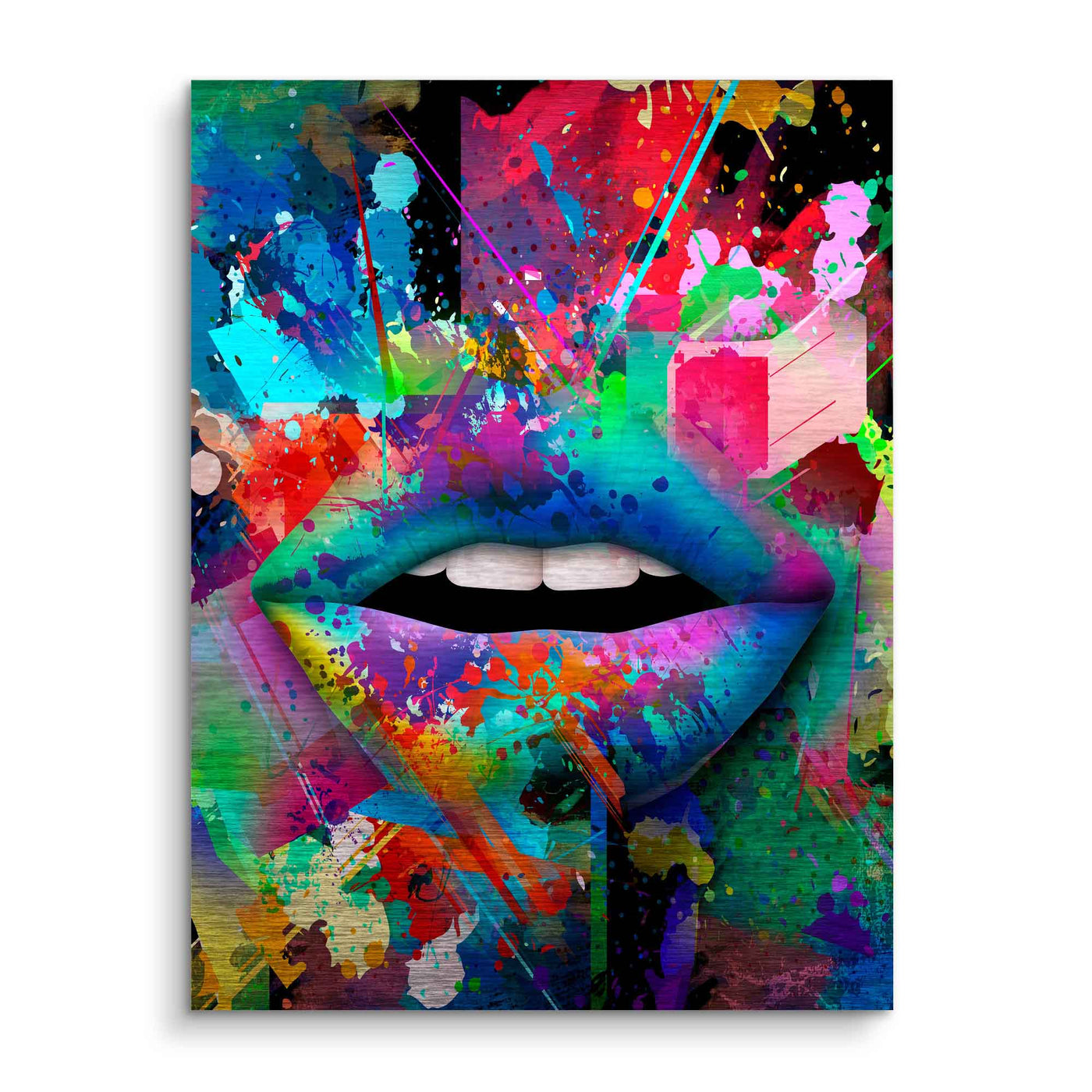 Künstlerische Lippen
